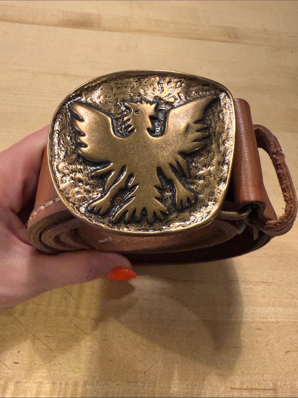 NWT Lucky Brand Belt Bronze-Tone Buckle